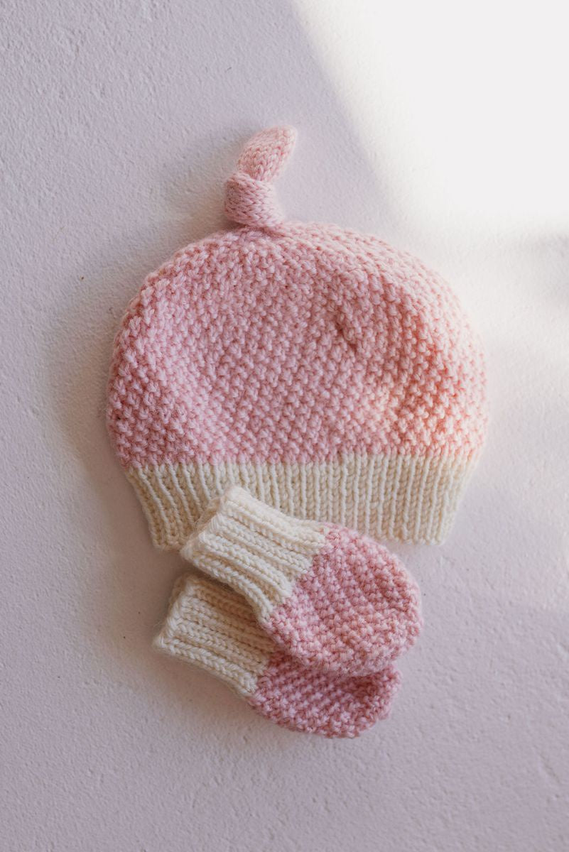 Acorn - Springbud 100% Merino Gift Set / Pink
