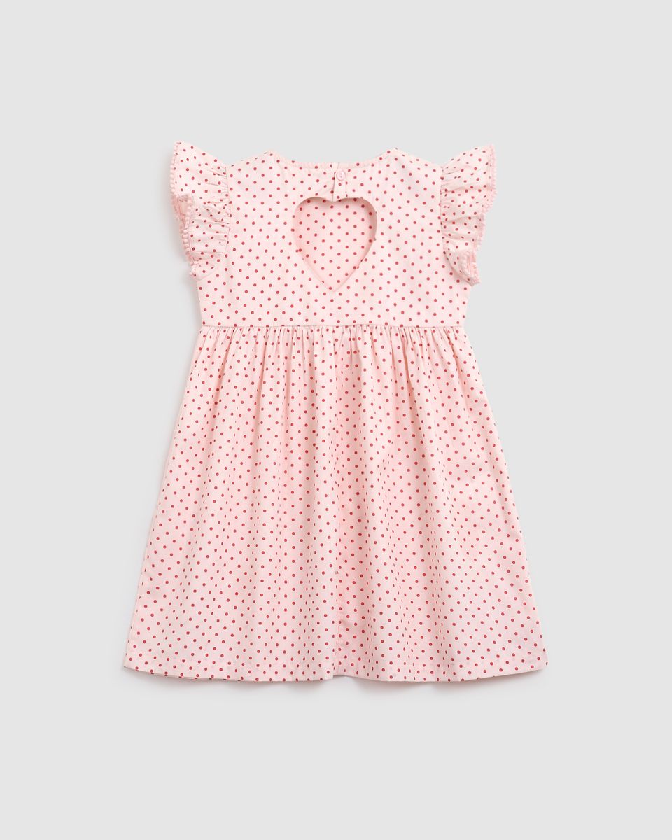 Alex & Ant - Love Dress / Pink & Red Polka Dot