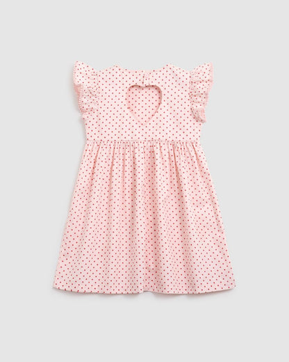 Alex & Ant - Love Dress / Pink & Red Polka Dot