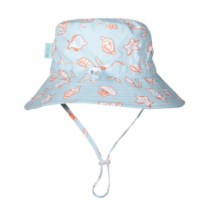 Acorn - Wide Brim Bucket Hat / Marine Friends