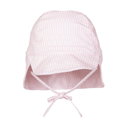 Acorn - Soft Jersey Flap Cap / Pink Sprinkle