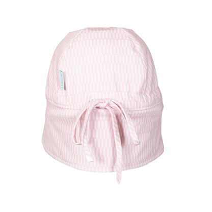 Acorn - Soft Jersey Flap Cap / Pink Sprinkle