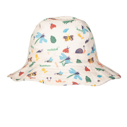 Acorn - Wide Brim Infant Hat / Garden Friends
