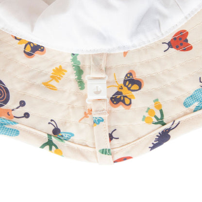 Acorn - Wide Brim Infant Hat / Garden Friends