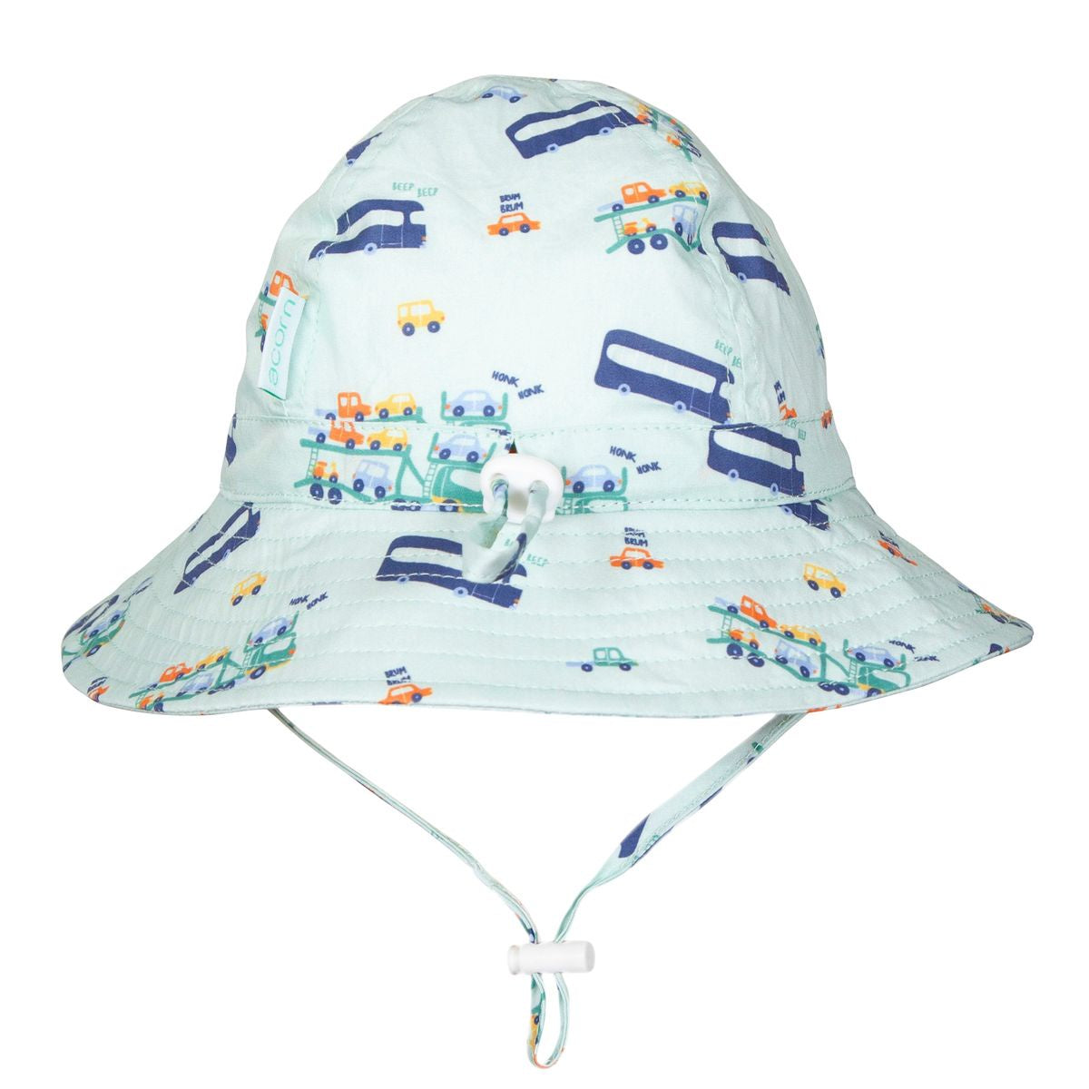 Acorn - Wide Brim Infant Hat / Beep Beep