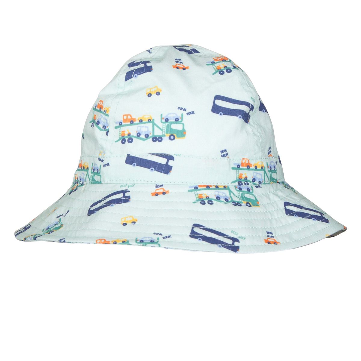 Acorn - Wide Brim Infant Hat / Beep Beep