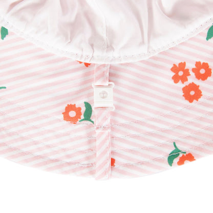 Acorn - Wide Brim Sunhat / Striped Posy