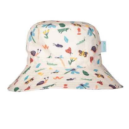 Acorn - Wide Brim Bucket Hat / Garden Friends