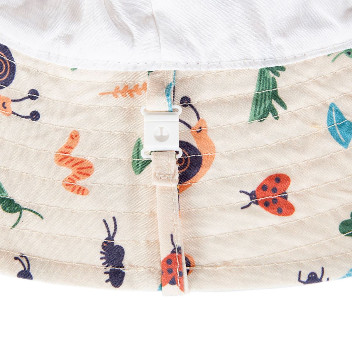 Acorn - Wide Brim Bucket Hat / Garden Friends