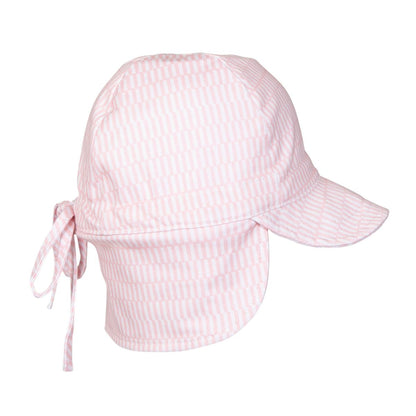 Acorn - Soft Jersey Flap Cap / Pink Sprinkle