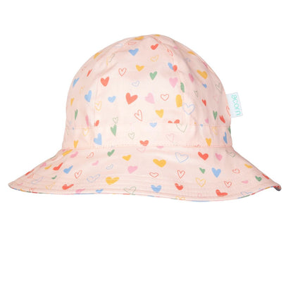 Acorn - Reversible Wide Brim Sunhat / Floating Hearts