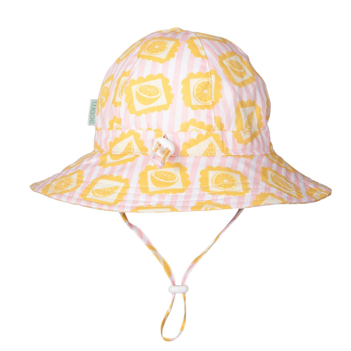 Acorn - Wide Brim Sunhat / Lemonade Stripe
