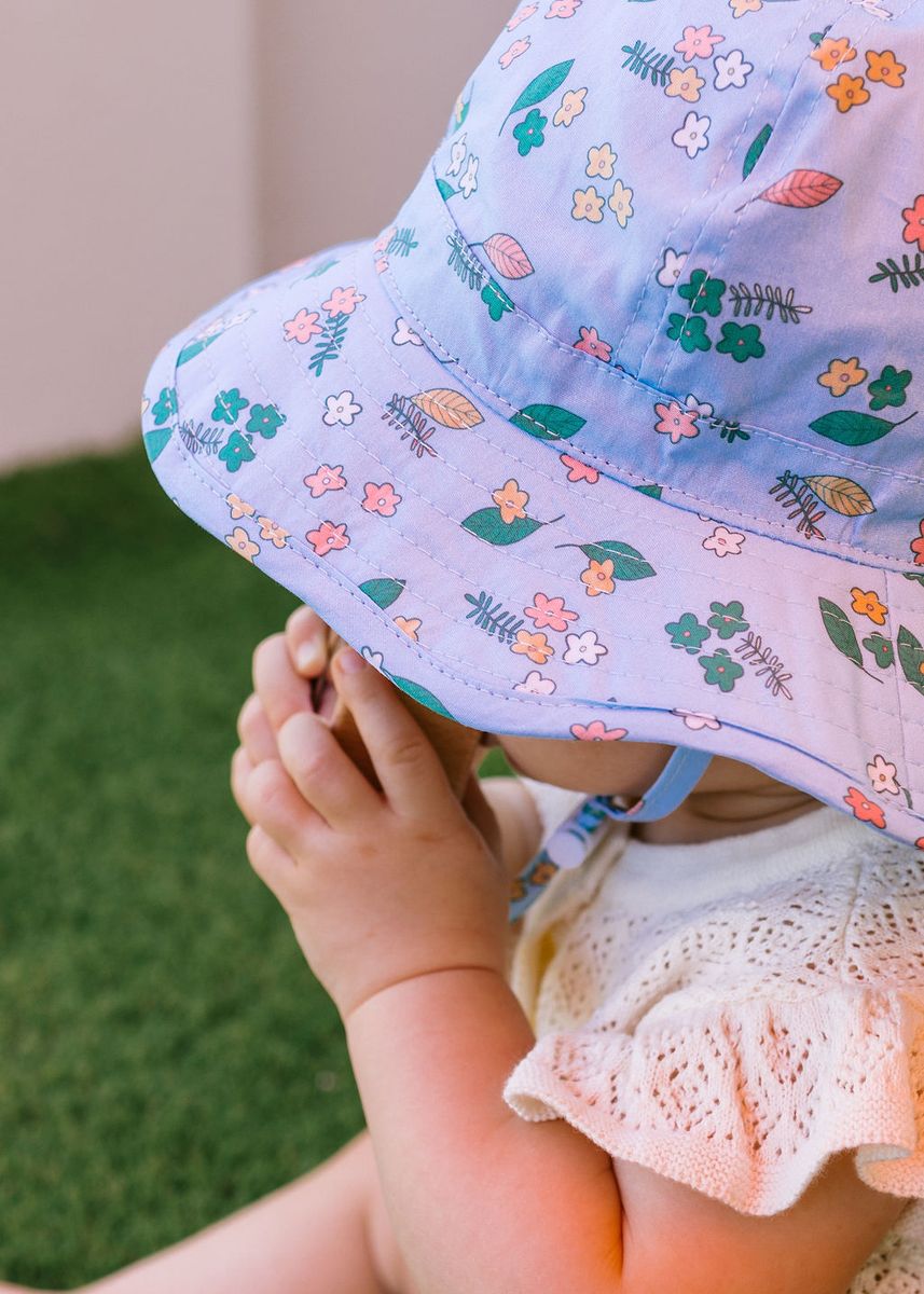 Acorn - Wide Brim Infant Hat / Jasmine