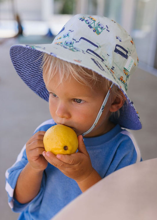 Acorn - Wide Brim Bucket Hat / Beep Beep