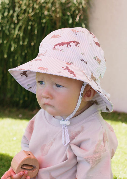 Acorn - Wide Brim Infant Hat / Outback Pals