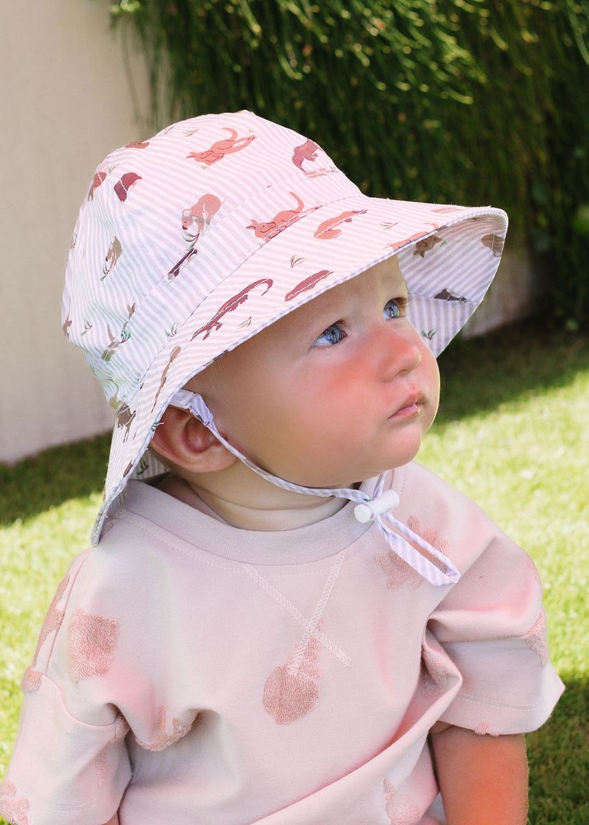 Acorn - Wide Brim Infant Hat / Outback Pals
