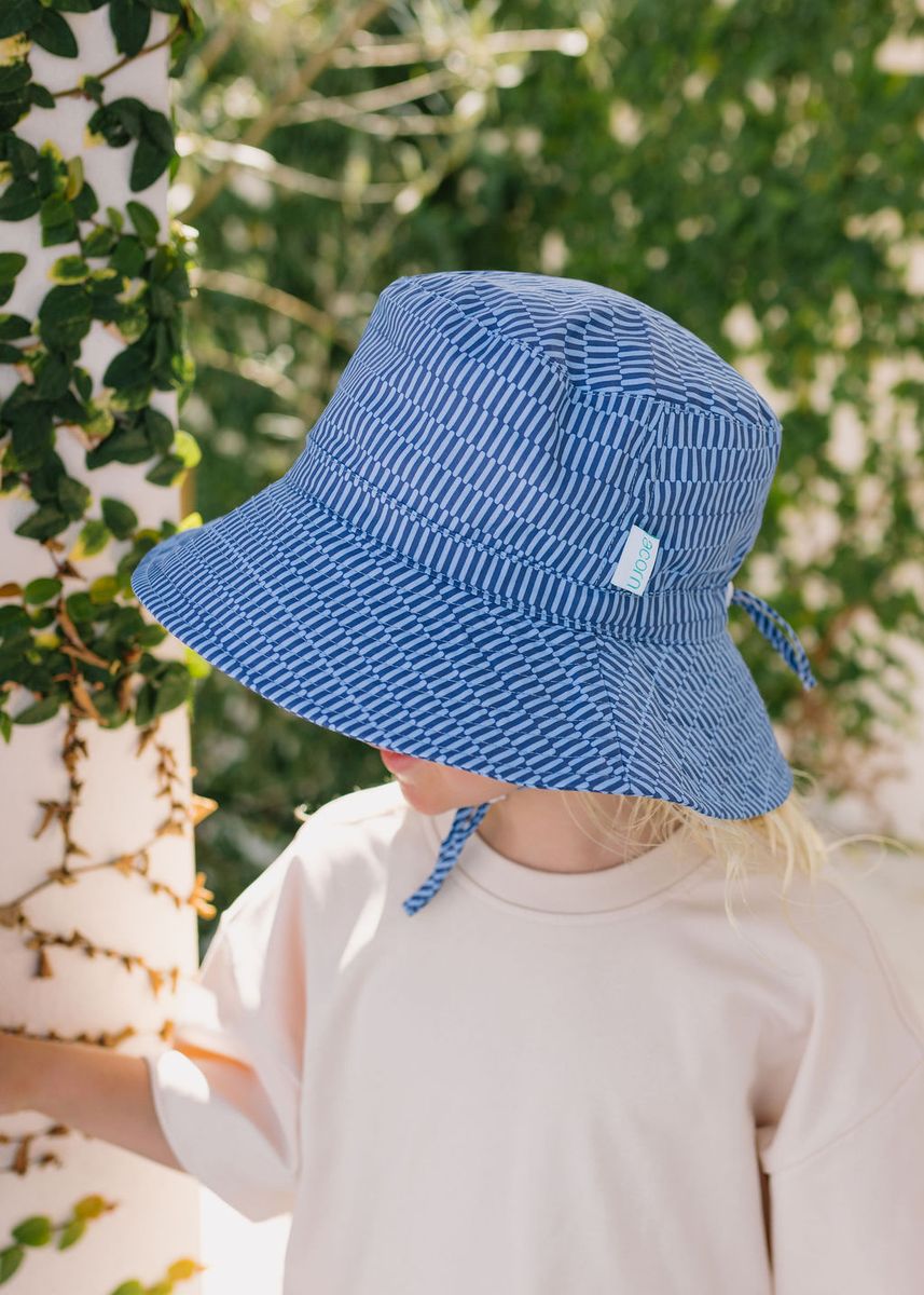 Acorn - Wide Brim Bucket Hat / Blue Horizon
