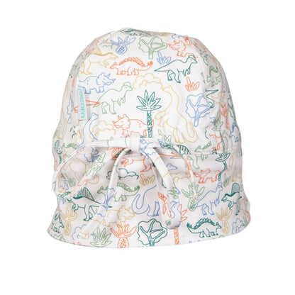 Acorn - Soft Jersey Flap Cap / Dino