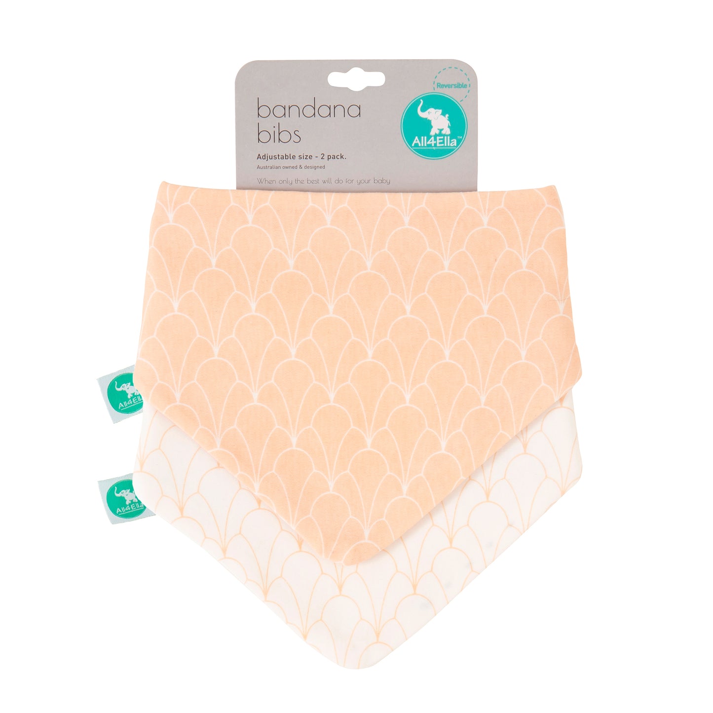 All4Ella - Bandana Bibs / 2 pack