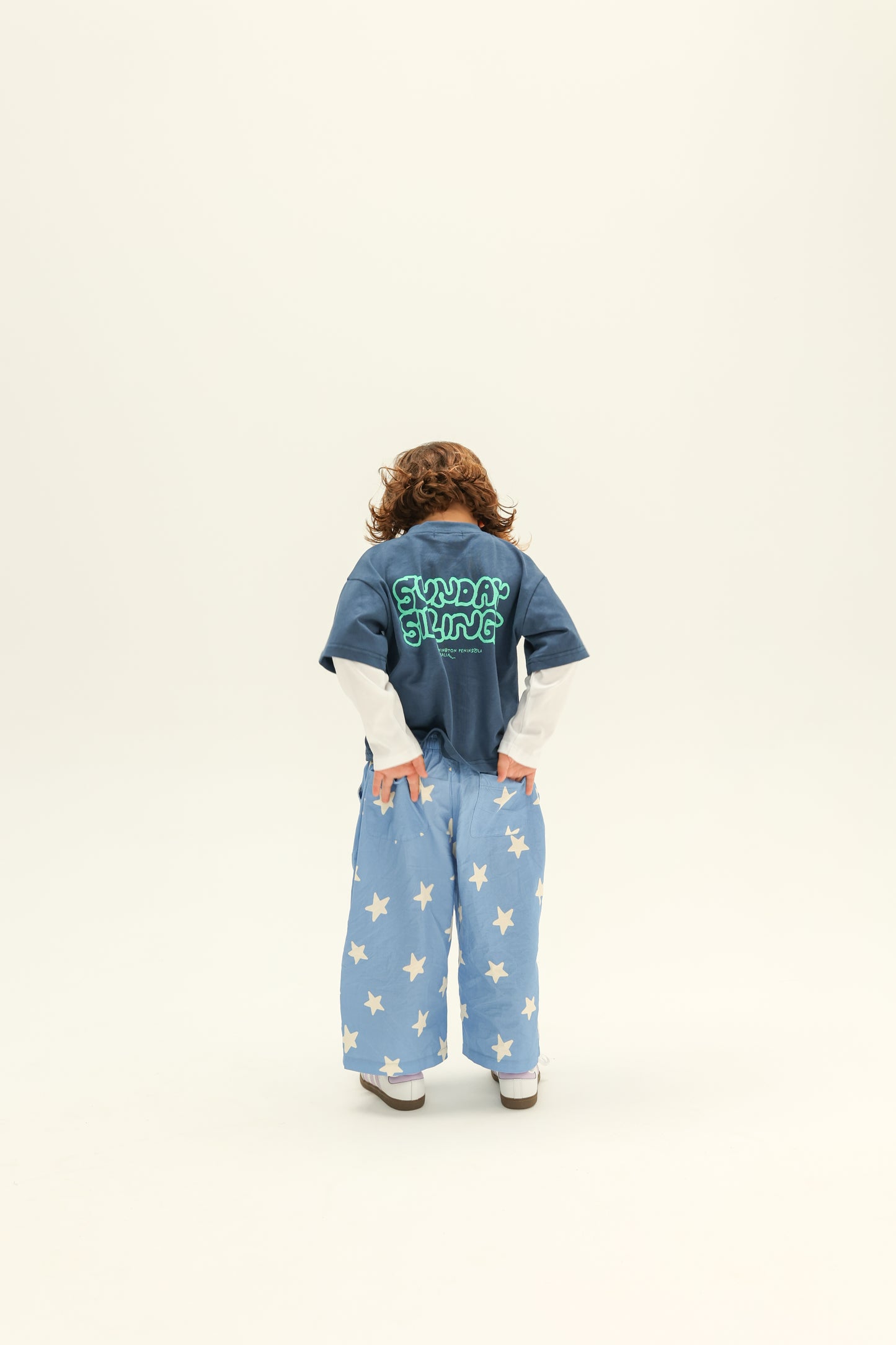 Sunday Siblings - Party Layers Tee / Navy