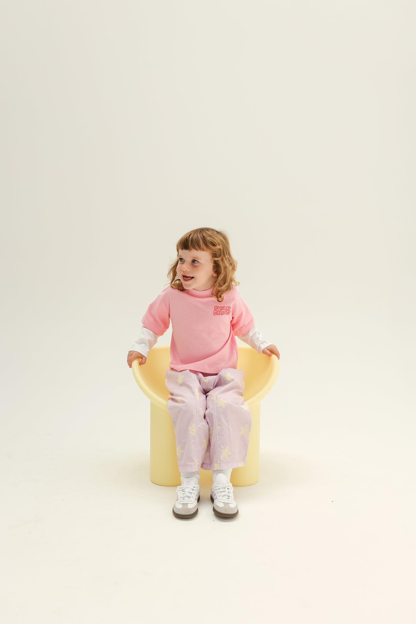 Sunday Siblings - Party Layers Tee / Pink