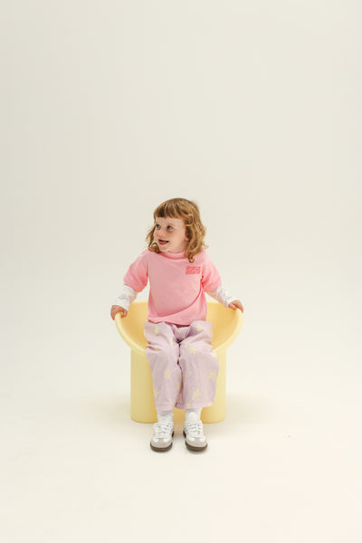 Sunday Siblings - Party Layers Tee / Pink