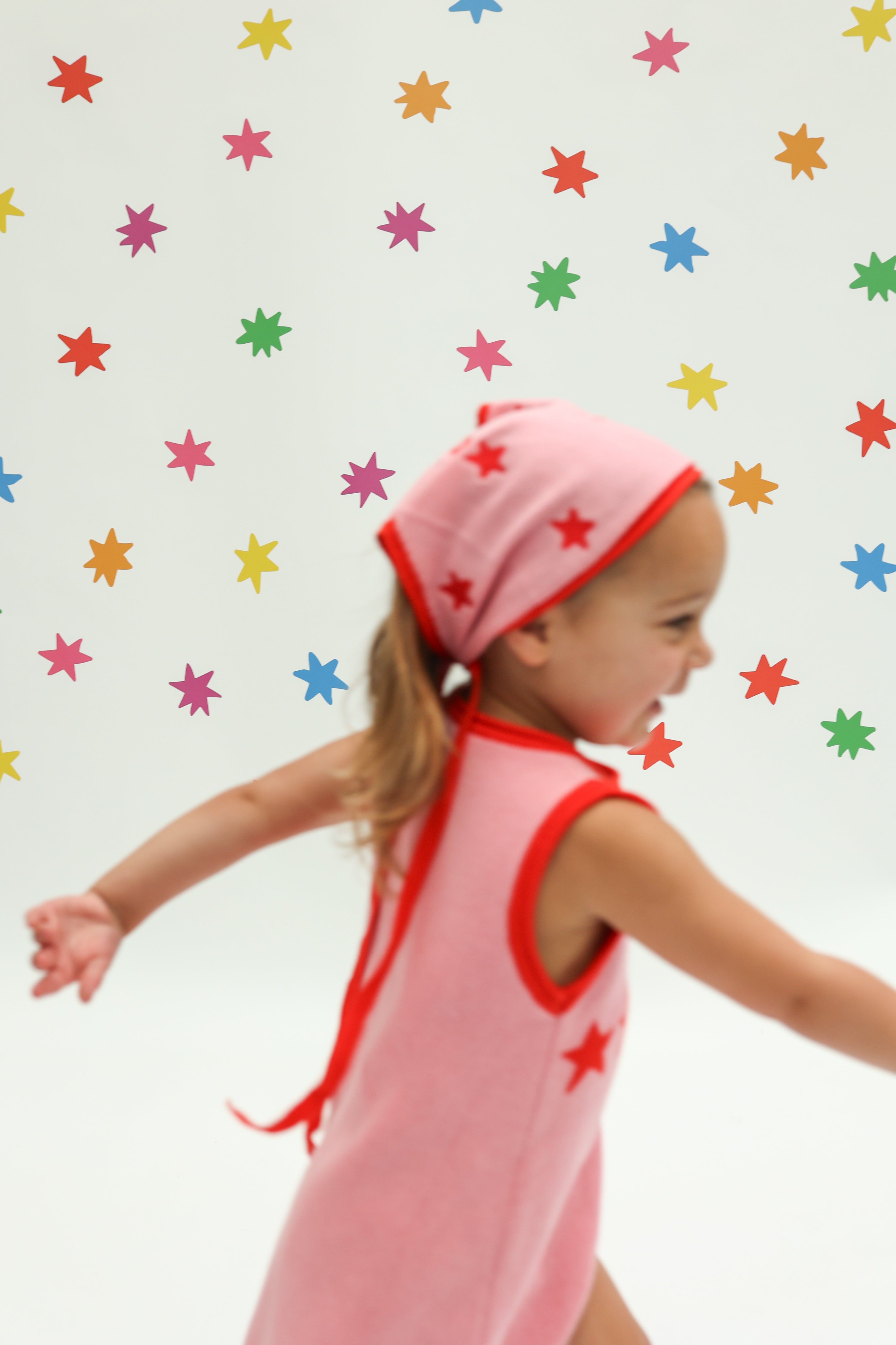 Sunday Siblings - Bandana / Pink+Red