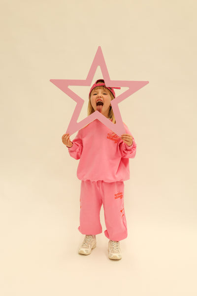 Sunday Siblings - Siblings Set / Pink Trackpants