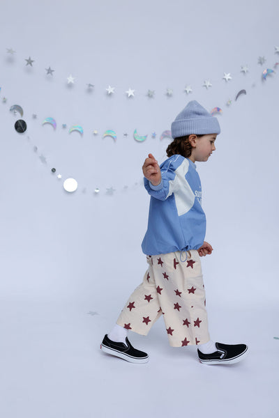 Sunday Siblings - Racer Windbreaker / blue