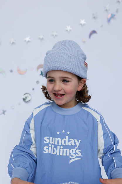 Sunday Siblings - Racer Windbreaker / blue