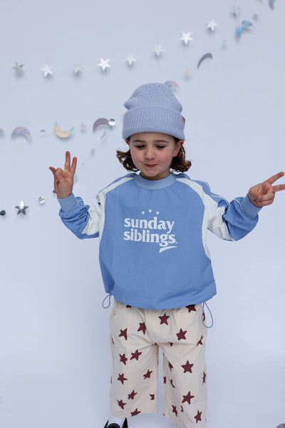 Sunday Siblings - Racer Windbreaker / blue
