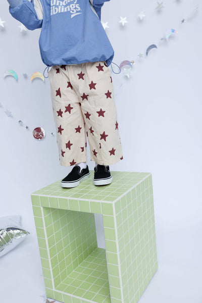 Sunday Siblings - Dusty Star Pants / Chocolate