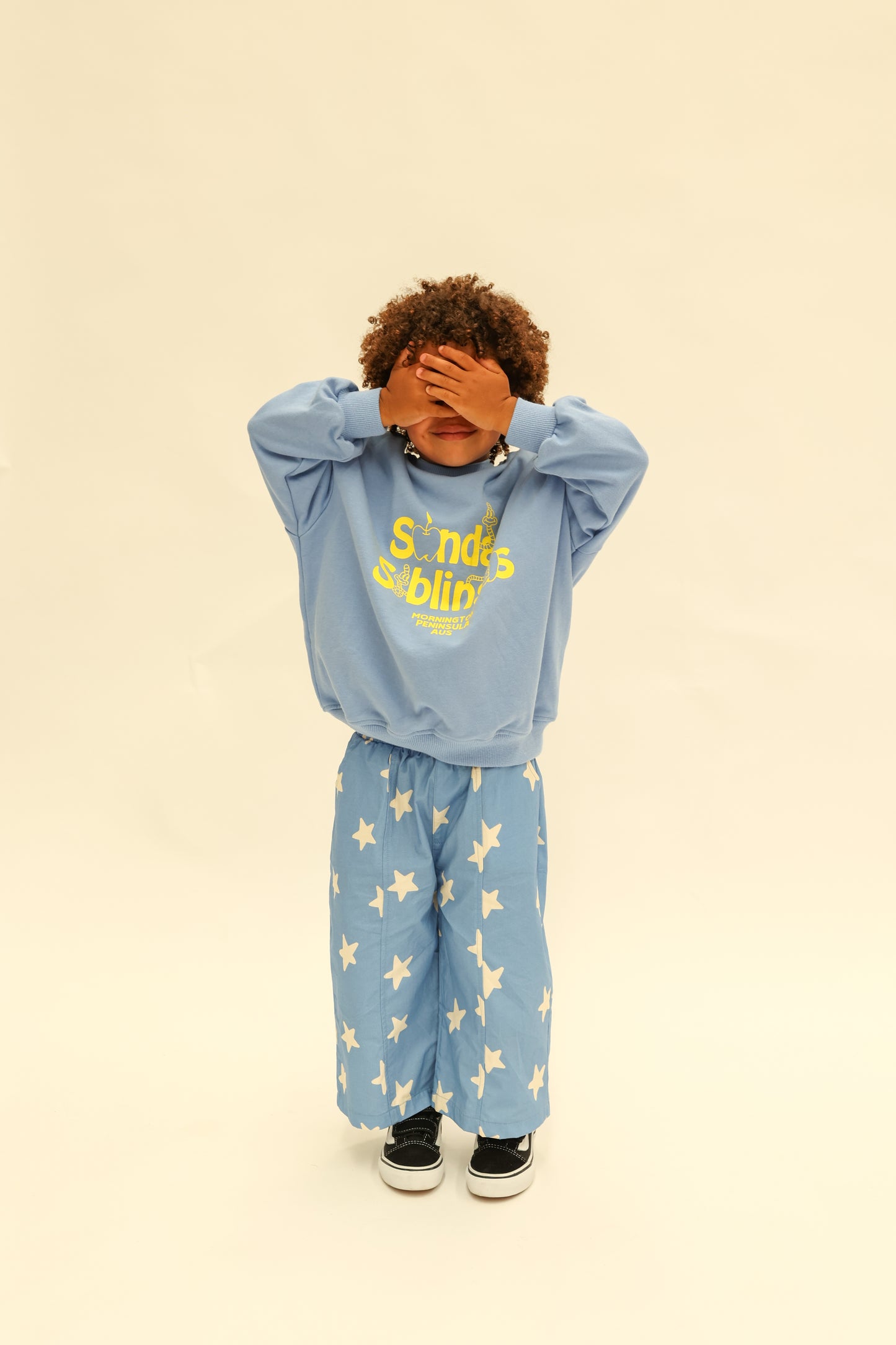 Sunday Siblings - Doc Sweater / Blue + Yellow