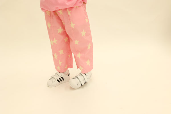 Sunday Siblings - Dusty Star Pants / Pink