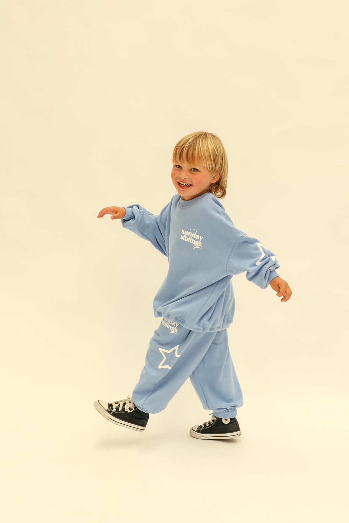 Sunday Siblings - Siblings Set / Blue Sweater