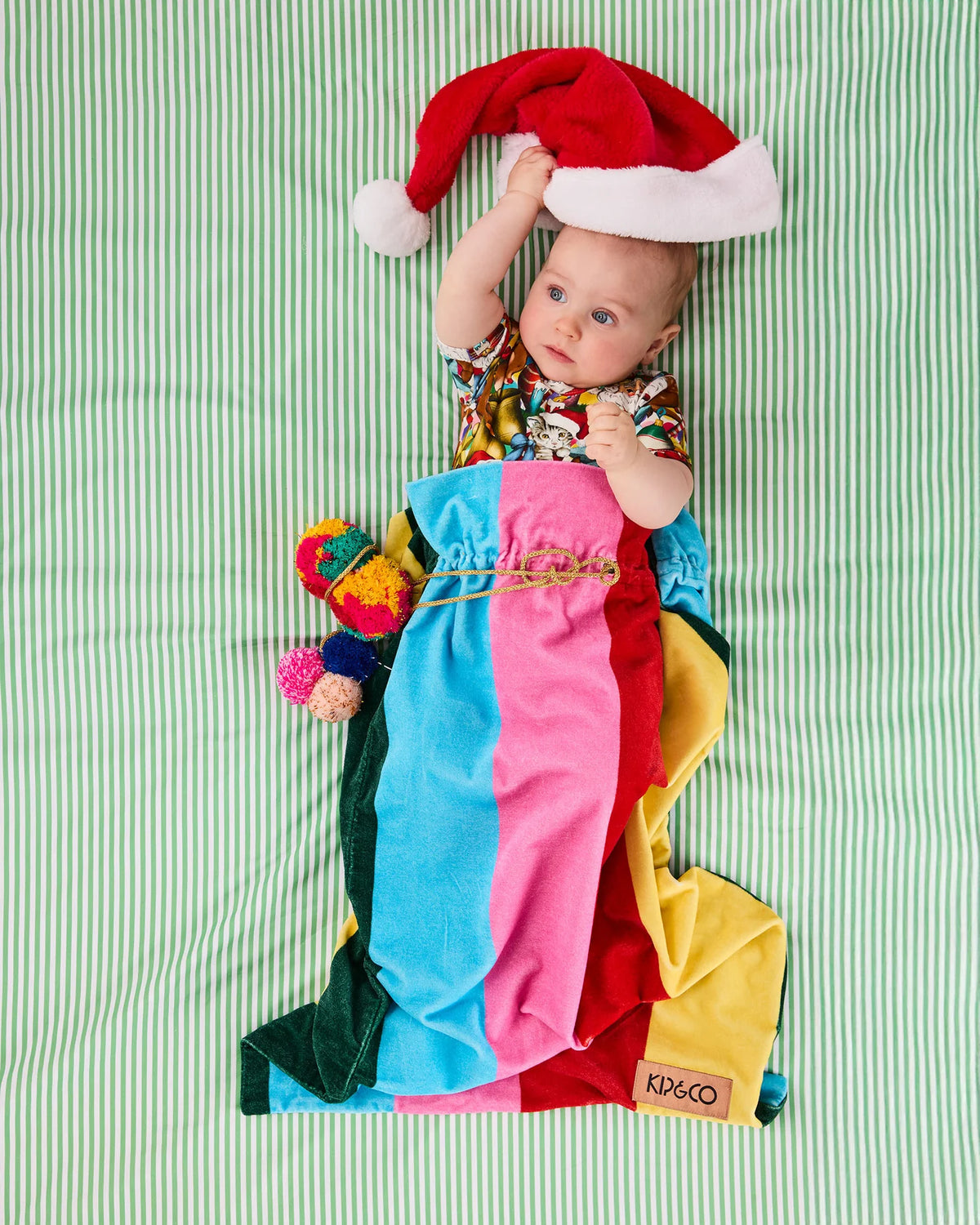 Kip & Co - Velvet Santa Sack