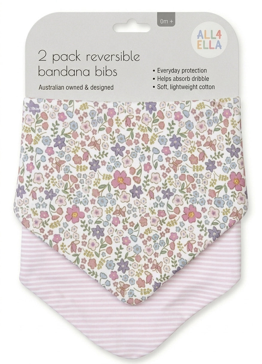 All4Ella - Bandana Bibs / 2 pack