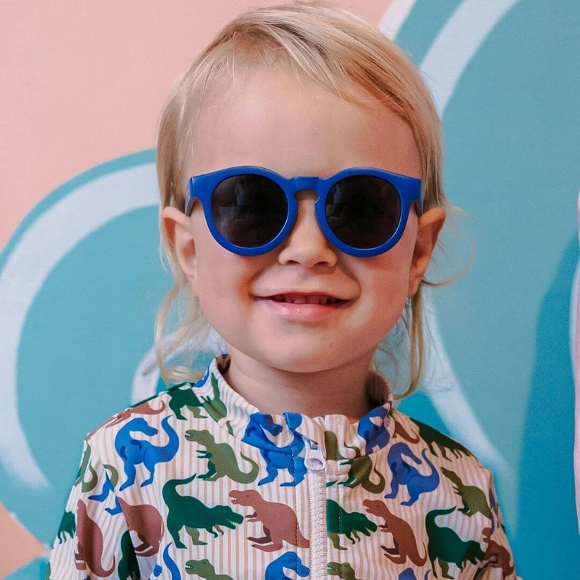 Frankie Ray Sunglasses - Baby Pixie / Royal Blue (0-2Y)