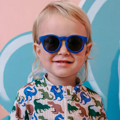 Frankie Ray Sunglasses - Baby Pixie / Royal Blue (0-2Y)
