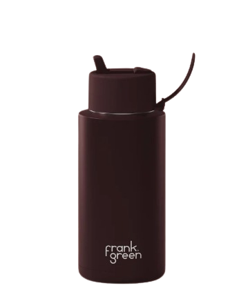 Frank Green - Ceramic Reusable Bottle (Flip Straw Lid) / 34oz