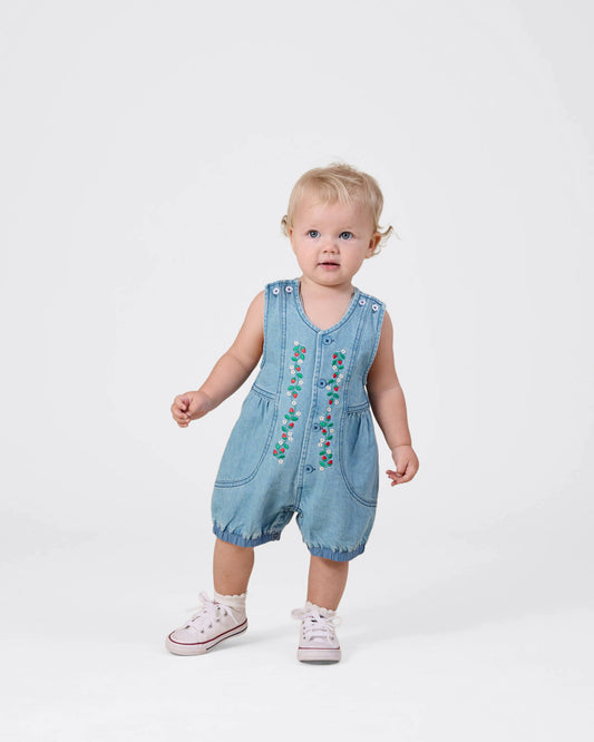 Goldie & Ace - Wild Strawberry Nina Romper