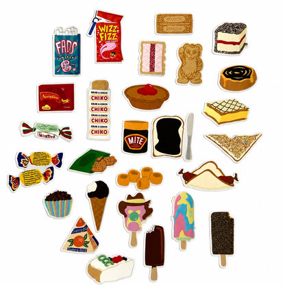 Make Me Iconic - Stickers / Iconic Aussie Food