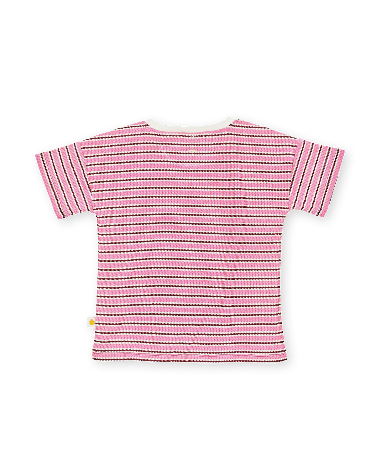 Goldie & Ace - Waffle Stripe T-Shirt / Pink