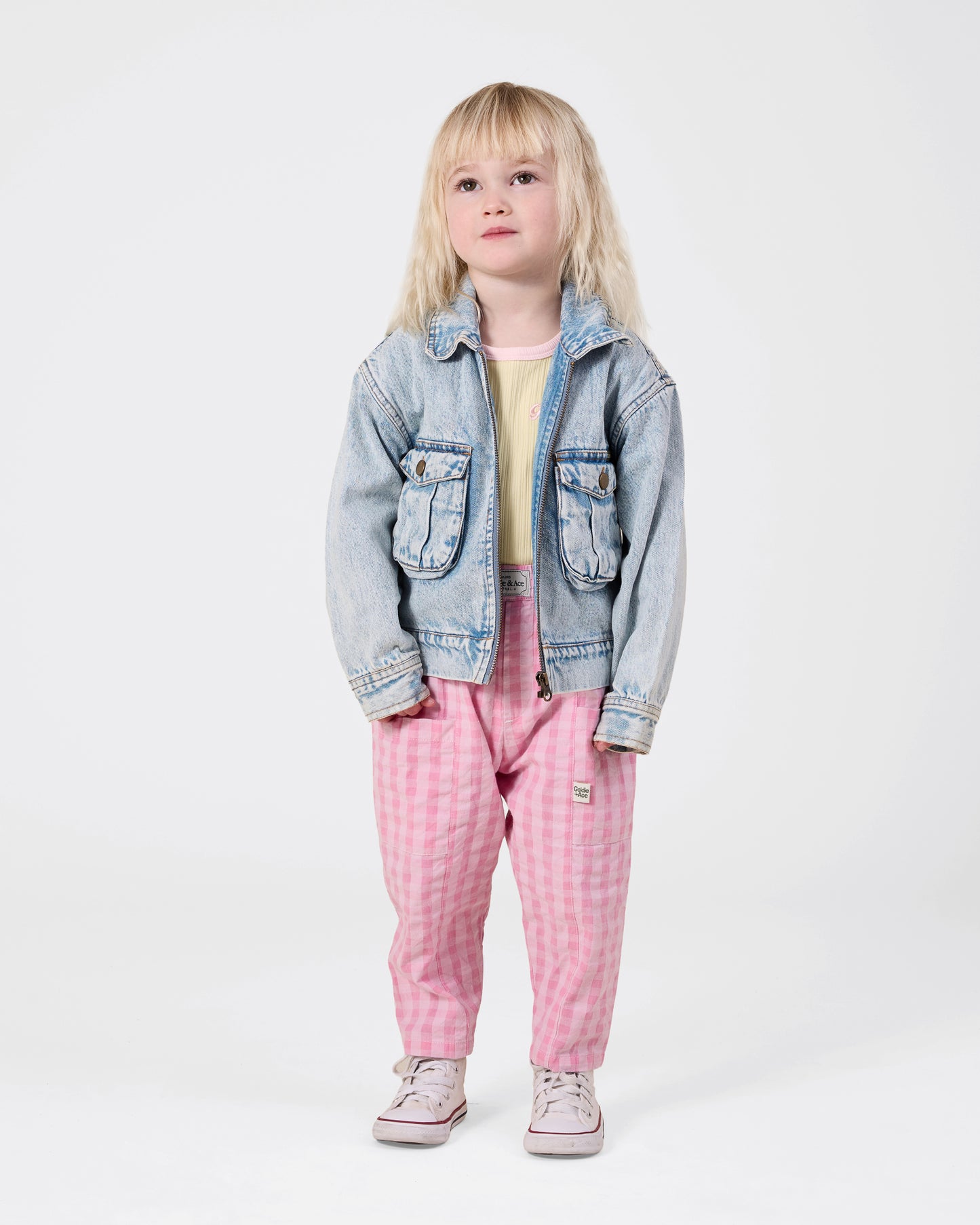 Goldie & Ace - Lightweight Gingham Kit Pocket Pant