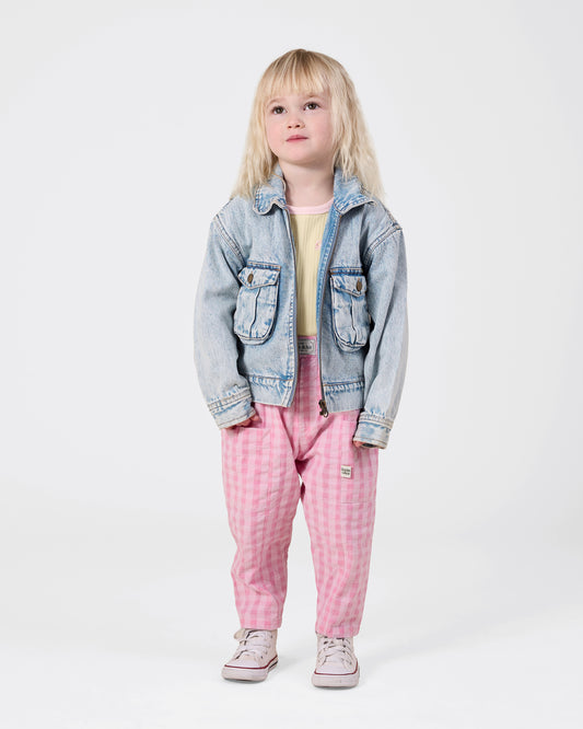 Goldie & Ace - Lightweight Gingham Kit Pocket Pant