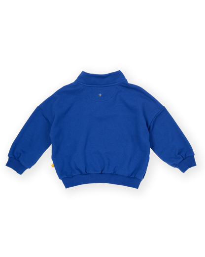 Goldie & Ace - Quarter Zip Sweater / Alpine
