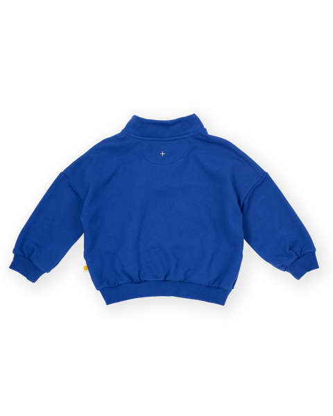 Goldie & Ace - Quarter Zip Sweater / Alpine