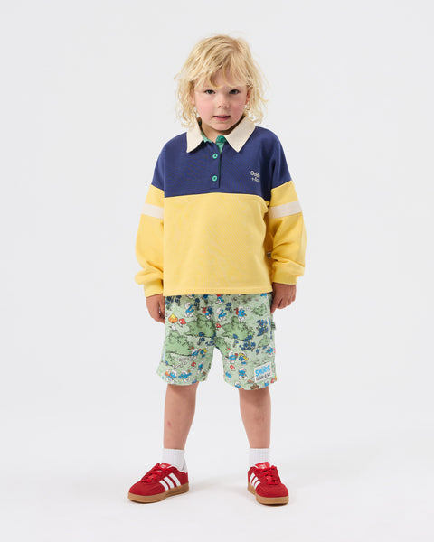 Goldie & Ace - THE SMURFS Rugby Shirt