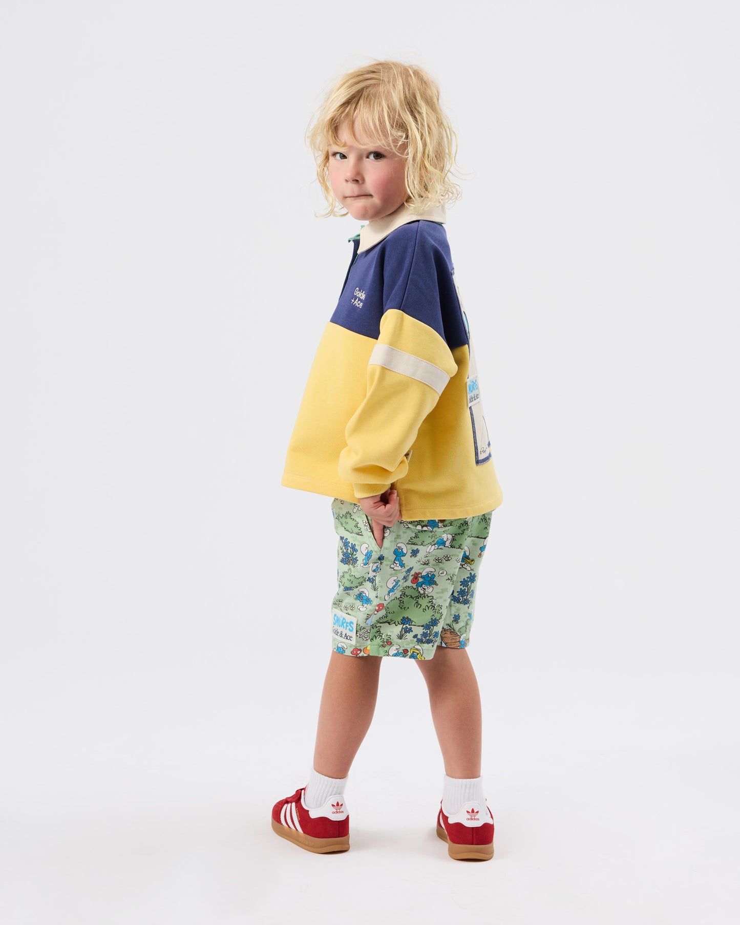 Goldie & Ace - THE SMURFS Rugby Shirt