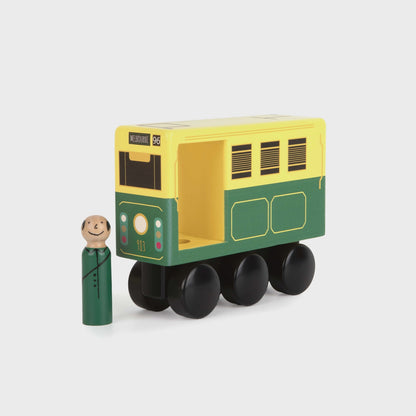 Make Me Iconic - Wooden Toy / Iconic Melbourne Mid-Sized Tram